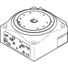 DHTG-90-8-A plateau à indexation
