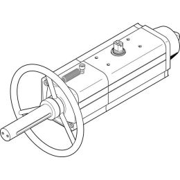 DAPS-0090-090-RS1-F0710-MW vérin oscillant
