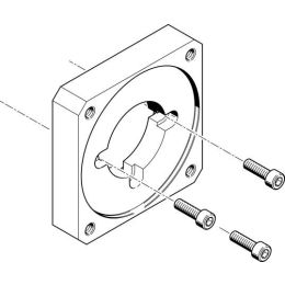 EAMF-A-64A/C/D-100A bride de moteur