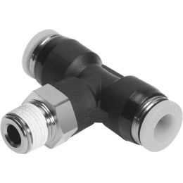 QBT-1/2-3/8-U-M raccord enfichable en T